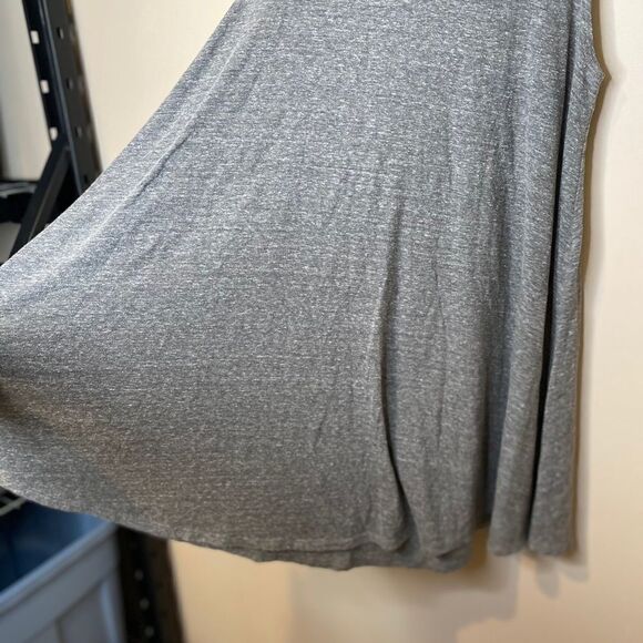 John Galt Brandy Melville Grey One Size Flowy Tank Dress - Picture 5 of 6